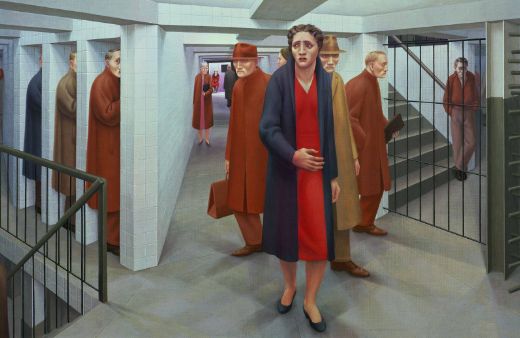 'Subway' (метро) - картиа Джорджа Тукера